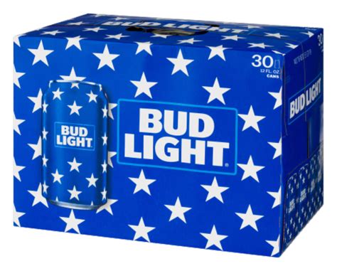Bud Light Beer 30 Cans 12 Fl Oz Kroger
