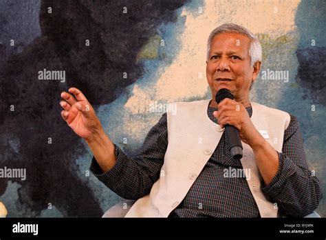 Nobel Prize Winner Muhammad Yunus Founder Of He Grameen Bank Stock