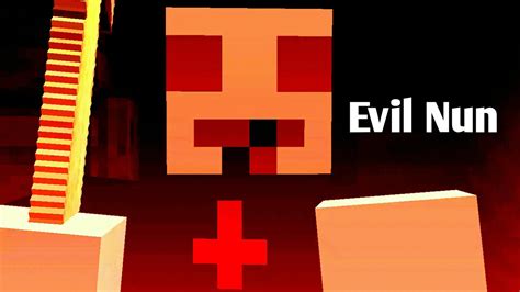 Playing Evil Nun In Minecraft Youtube