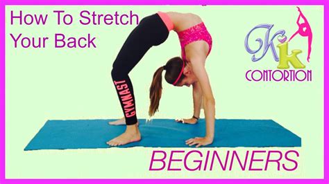 Stretching Exercises Back Flexibility BeginnersРастяжка спины Мостик