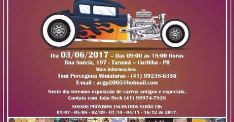 Sábado Acontece O 5º Encontro De Colecionadores De Curitiba Curitiba Racing Automóveis E
