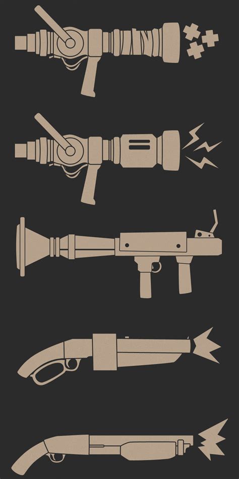 Tf2 Weapon Vectors By Createvi On Deviantart