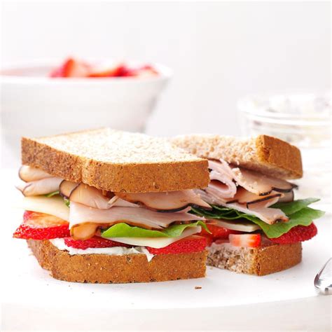 Berry Turkey Sandwich Recipe Taste Of Home