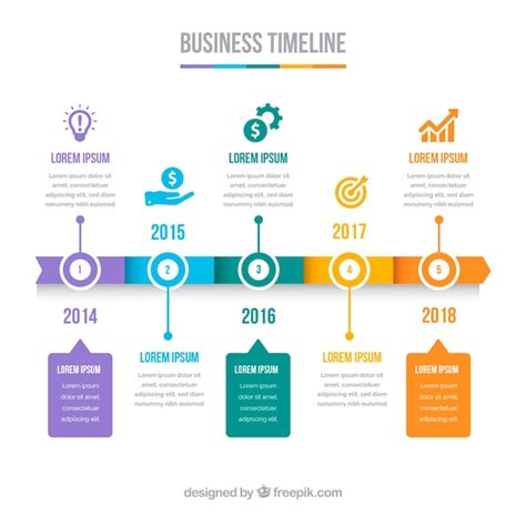 Timeline Vectors Photos And Psd Files Free Download