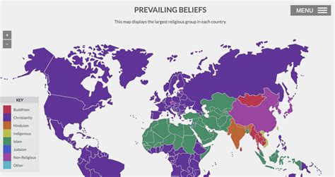 World Religions Infographic