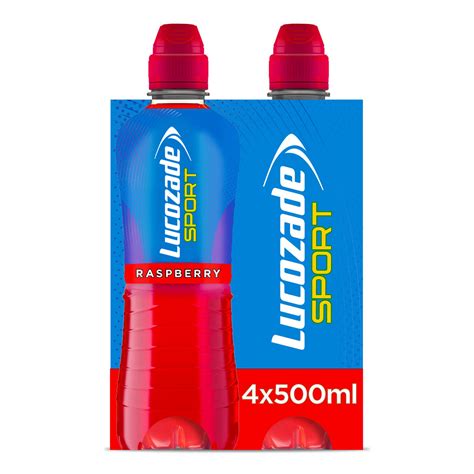 Lucozade Sport Raspberry 4 X 500ml Sports And Energy Drinks Iceland Foods