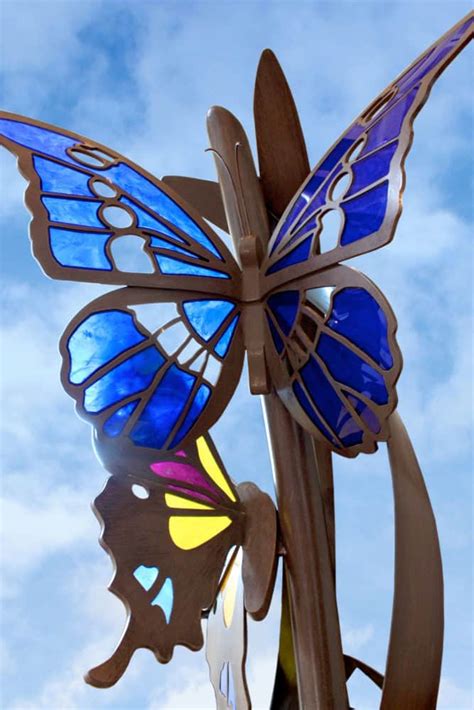 Butterfly Sculptures Acrylic Butterfly Sculptures Placzek Studios