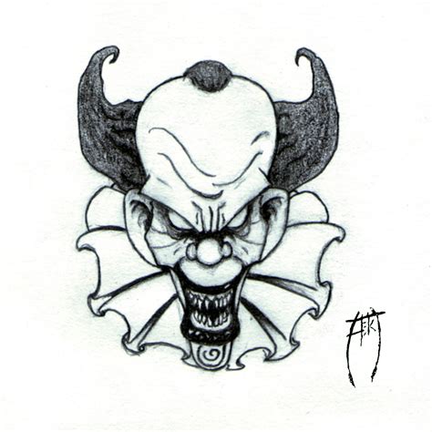 Cool Clown Drawings Free Download On ClipArtMag