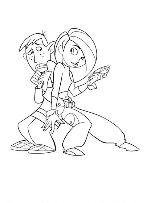 Best Kim Possible Coloring Pages Images Kim Possible Coloring