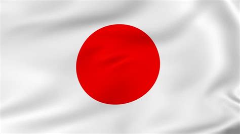 The national flag of japan is a white rectangular flag with a large red disk (representing the sun) in the center. National Flag of Japan | Japan Flag Meaning, History and ...