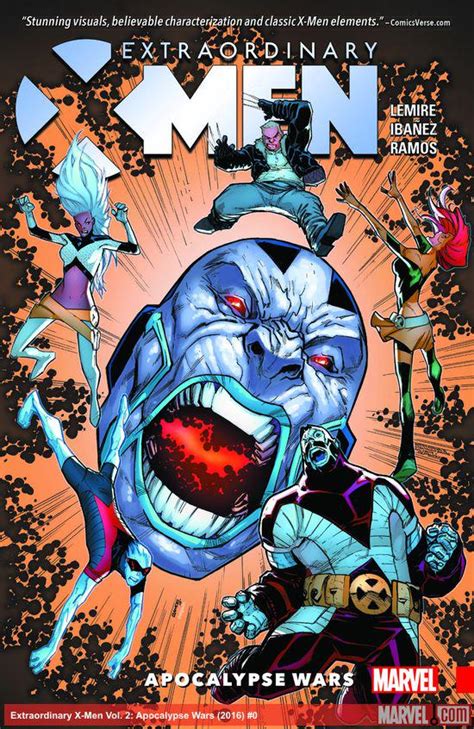Extraordinary X Men Vol 2 Apocalypse Wars Trade Paperback Comic