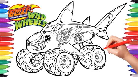 Blaze and the monster machines coloring pages. blaze and the monster machines printable coloring pages ...