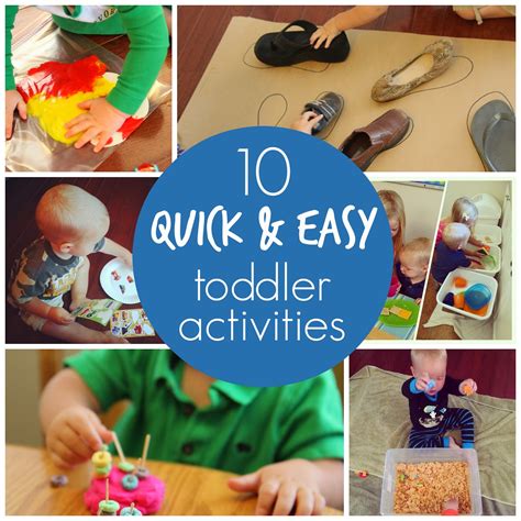 Toddler Approved 10 Quick And Easy Toddler Activities