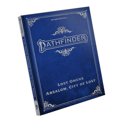 Pathfinder 2e Rpg Absalom City Of Lost Omens Special Edition