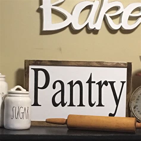 This Farmhouse Style Pantry Sign Is Available In The Shop For Just 25