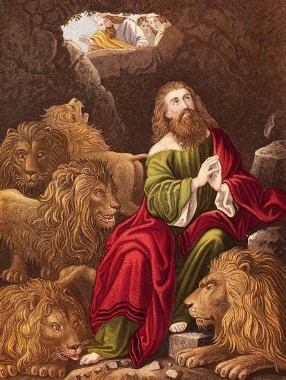 Daniel In The Lions Den Giclee Print