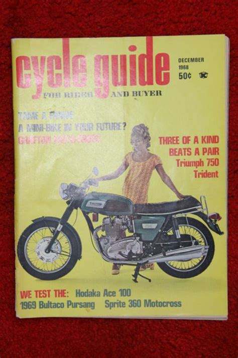 Buy 1969 Triumph T150 Trident Workshop Manual Owners Handbook Parts Catalogue Pin In
