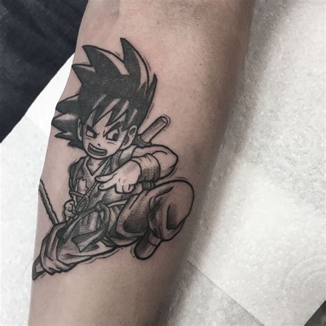 Son Goku Tattoo By Me Follow My Instagram Darkartt Songoku Goku