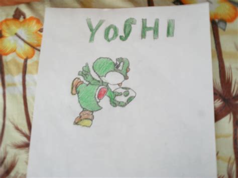 Yoshi Drawing By Cocacolawarrior Dragoart