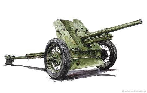 Figure 45 Mm Anti Tank Gun Of The 1937 Model 53 K в интернет