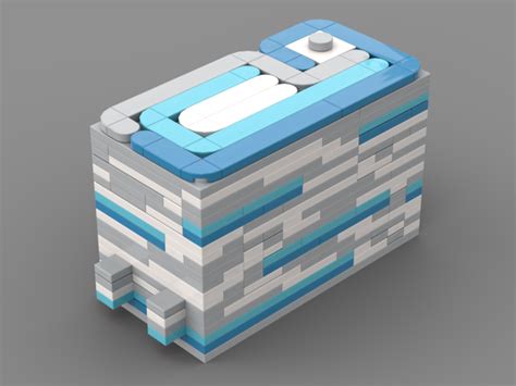 Lego Moc The Futuristic Puzzle Box By Gsabey08 Rebrickable Build