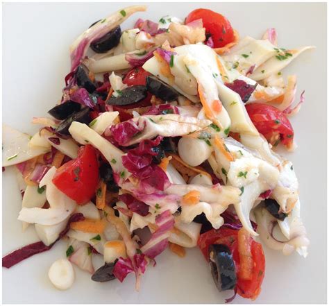 Insalata di calamari e gamberi. Pin su Insalate col Pesce