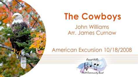 The Cowboys John Williams Arr Curnow Forest Hills Adult