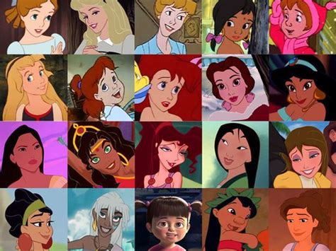 What Disney Female Character Are You Disney Female Characters