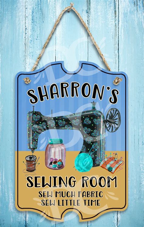 Sewing Room Sign Sewing Room Decor Sewing Decor Sewing Etsy