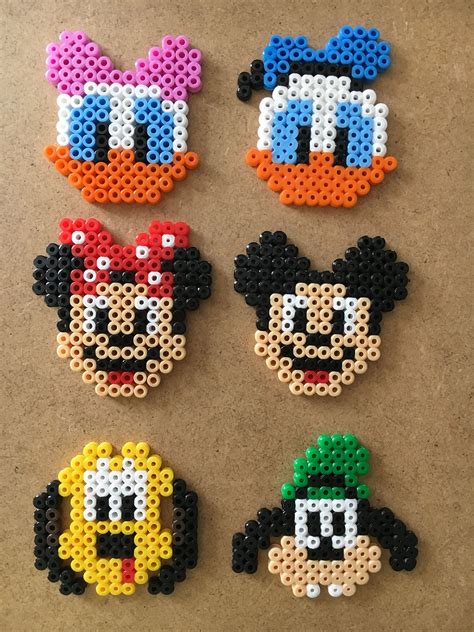 Square Perler Bead Patterns Disney