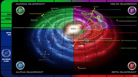 Star Trek Milky Way Quadrants Map By Gazomg On Deviantart