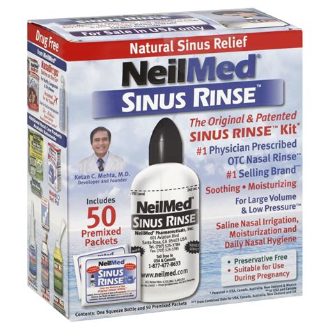NeilMed Sinus Rinse Sinus Rinse Kit, 1 kit