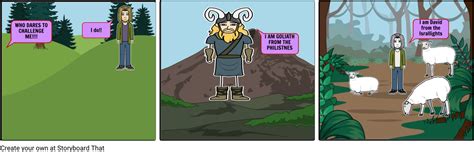 David And Goliath Comics Clipart Large Size Png Image Pikpng
