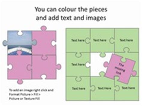 Pick any 4 piece puzzle template and use it to design a banner for a gaming event or use it to design a logo for a gaming website. Editable Jigsaw Pieces Template