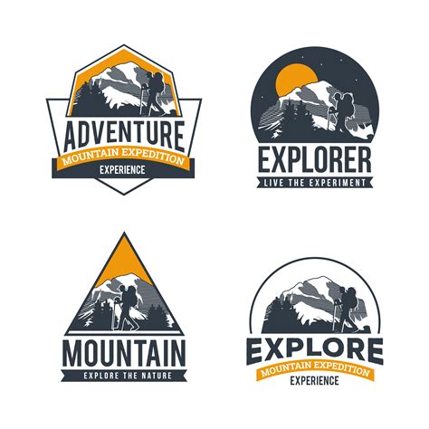 Explore Adventure Logo Collection 602719 Vector Art At Vecteezy