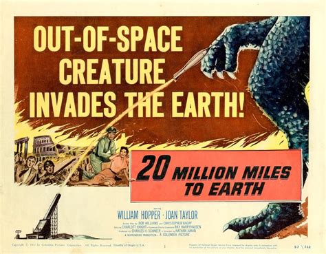 20 Million Miles To Earth 1957
