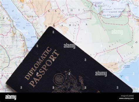 Diplomatic Passport Of The United States Of America Stock Photo Alamy