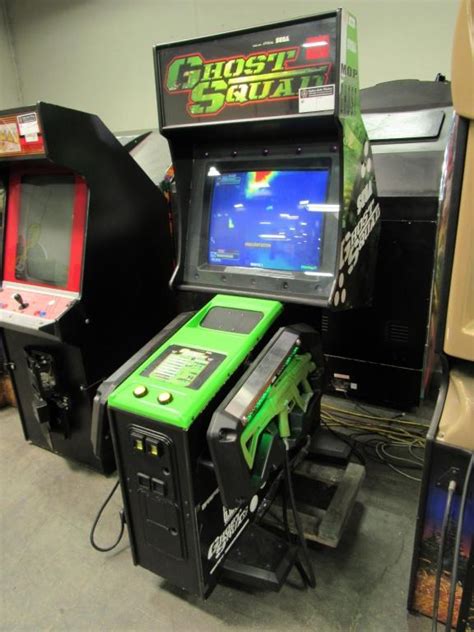 Ghost Squad Upright Shooter Arcade Game Sega