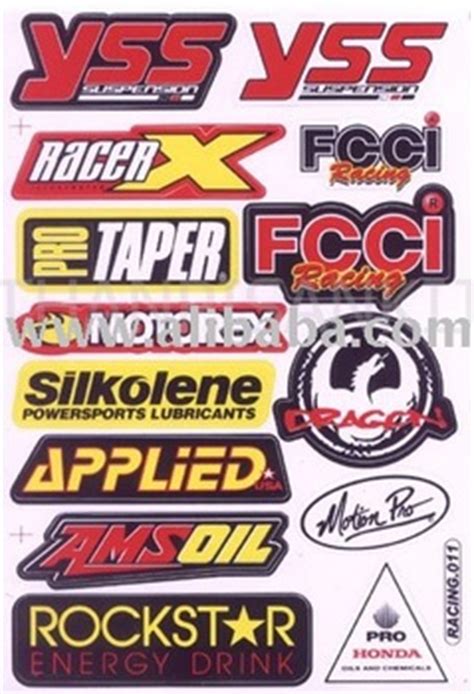 Car decoration stickers japanese anime hatsune miku drift racing. Racing Sticker Mix 0011 - Buy Fox Racing Product on ...