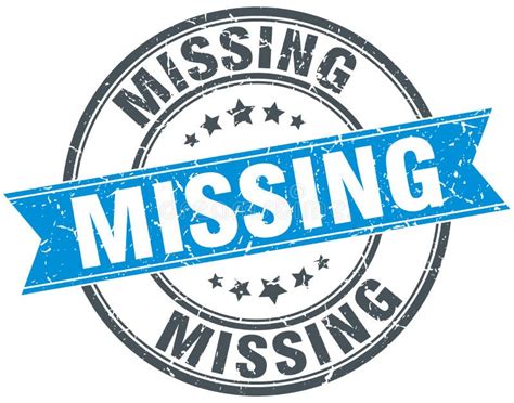 Missing Stamp Stock Vector Illustration Of Missing 120395962