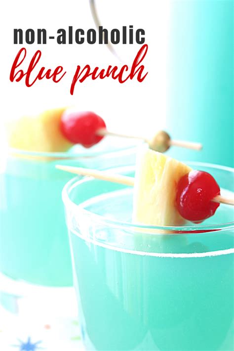 The Best Cool Blue Party Punch Recipe Simple Sips Recipe Punch
