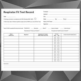 Pikbest have found 1932 certificate templates for personal commercial usable. Fit Testing | Respiratory Protection Safety Expertise ...