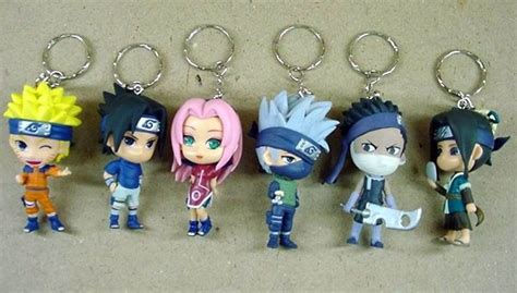 Naruto Keychain Set Naky2024 Anime Jewelry Naruto Merchandise Anime