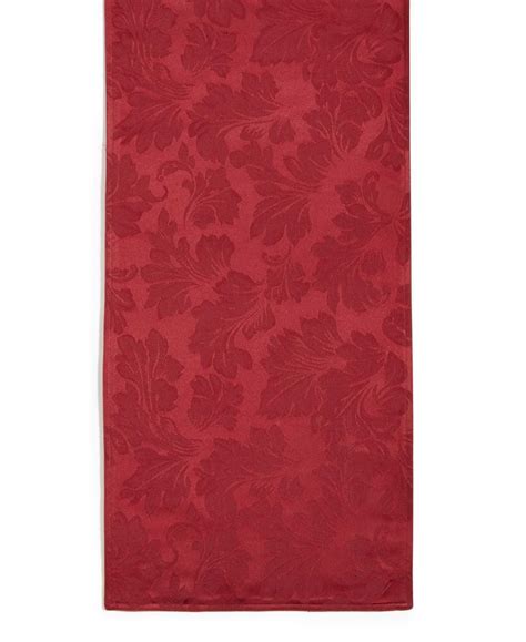 Martha Stewart Collection Leaf Runner Burgundy Ebay In 2022 Martha