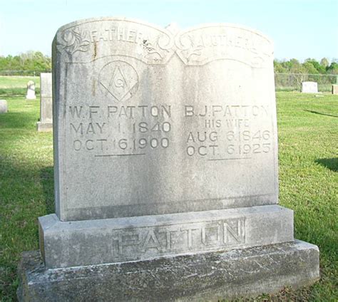 William Franklin Patton 1840 1900 Homenaje De Find A Grave
