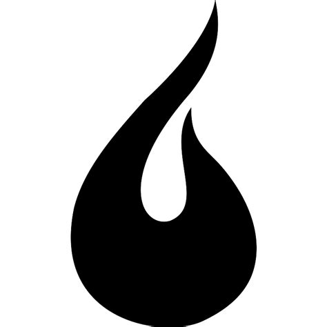 Flame Silhouette Variant Vector Svg Icon Svg Repo