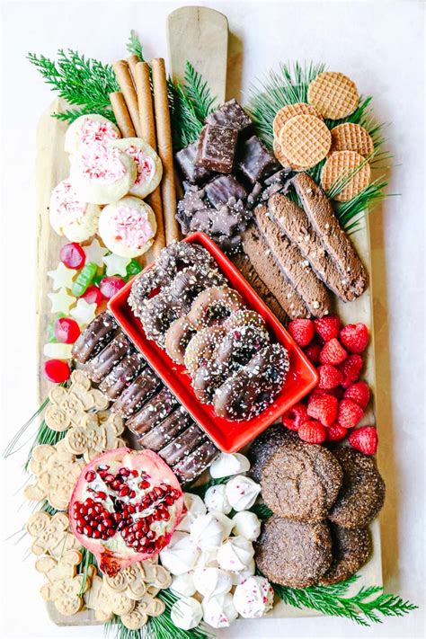 65 festive christmas desserts to get you in the sweet holiday spirit. Christmas Cookie Dessert Board - Modern Glam - Holidays