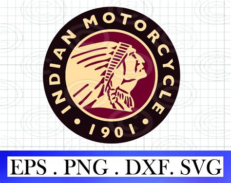 Indian Motorcycles 1901 Svg Png Indian Motorcycle Cut Files Etsy