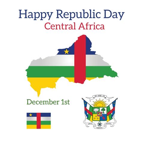 Copy Of Central Africa Republic Day Postermywall