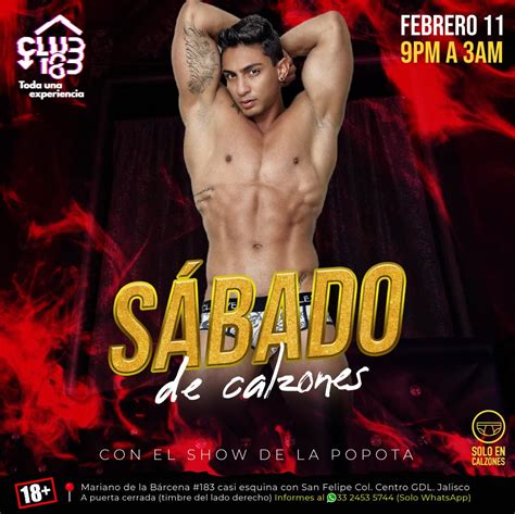 🏠club 183🔥 On Twitter Rt Club183gdl SÁbado 11 Noche De Calzones 👉🏼los Sábados Se Arman Las